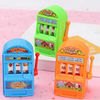 Fun Jackpot Mini Slot Machine Antistress Toy